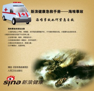 海难事故的紧急自救
