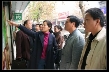 省局副局长吴宁一到玉环调研食品药品监管工作