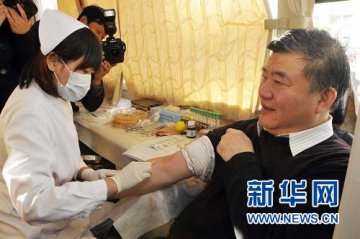 卫生部长陈竺：有偿用血只为回收管理成本