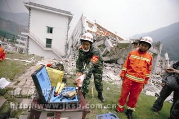地震营救的“另类”功臣