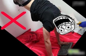 预防猝死！屌丝青年演示不健康使用电脑姿势