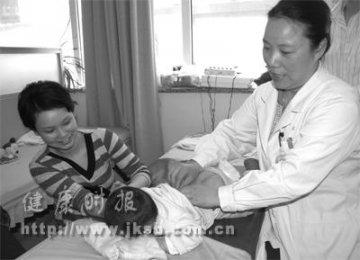 江苏中医院：推拿治疗患儿腹泻
