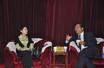 国家留学基金管理委员会刘京辉秘书长莅临我校指导工作