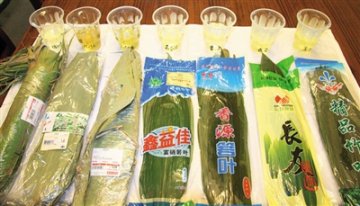北京粽子质量抽查合格率98.33% 一款检出甜蜜素