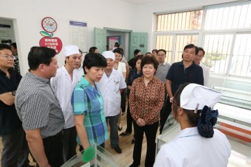 国家基层医改政策落实情况督查组来我市督察医改工作