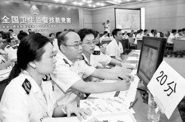以赛促学 以赛促练 内强素质 外树形象——就首届全国卫生监督技能竞赛圆满结束专访卫生部食品安全与卫生监督局局长苏志