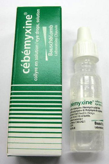 博士伦回收Cebemyxine眼药水