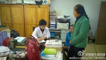 兰州中医脑病康复医院专家来我县筛查