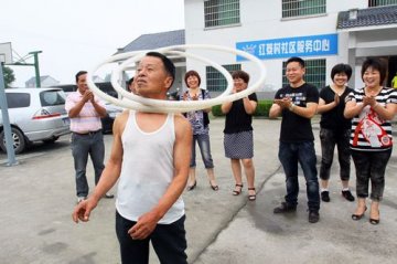 呼啦圈健身悠着点