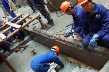 我校仙林校区自来水管路检测维修初战告捷