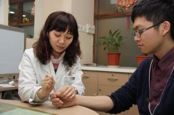 热敏感诊断经络盛衰