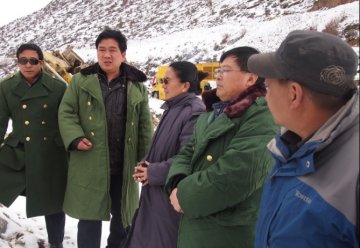 环境所张流波研究员等赴西藏自治区墨竹工卡县参加山体滑坡救援工作