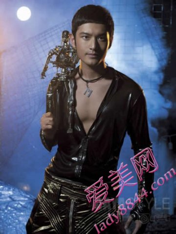 黄晓明最新BOB头发型