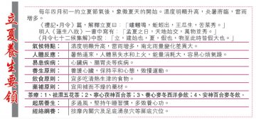 夏日养生3原则 忌大喜大悲