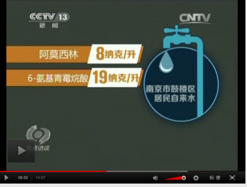 喝水=喝药？药企偷排毒污水，抗生素含量超万倍