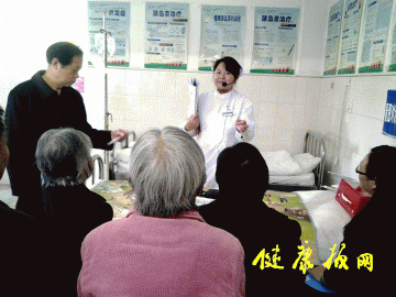 医院动态：教糖尿病人科学“控糖”