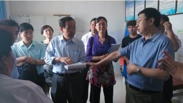 王宇主任喀什地区调研结核病防控工作