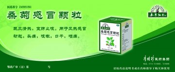 桑菊感冒颗粒-(国药准字Z42021261)精美广告图欣赏