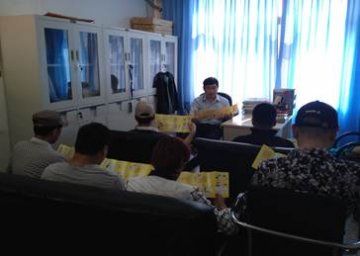 山东省德州市德城区开展男同同伴志愿者培训活动