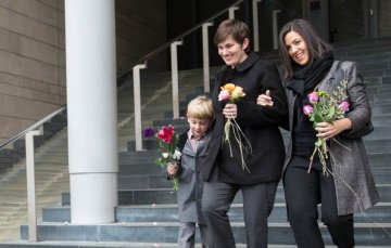 美国华盛顿州同性恋集体婚礼