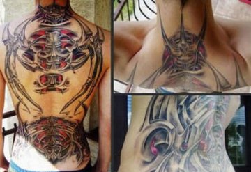 人体探索：全球强人的另类解剖纹身