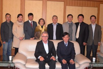 澳大利亚Griffith大学校长一行访问我校
