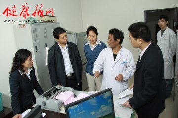 北京市医改考核组到通州区考核2010年医改工作