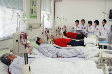 北京博爱医院肾内科血液透析室扩建成功